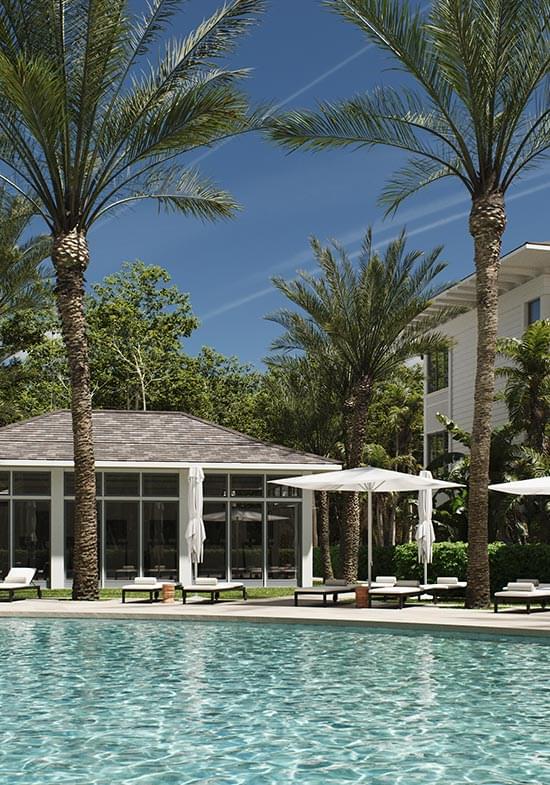 pool side